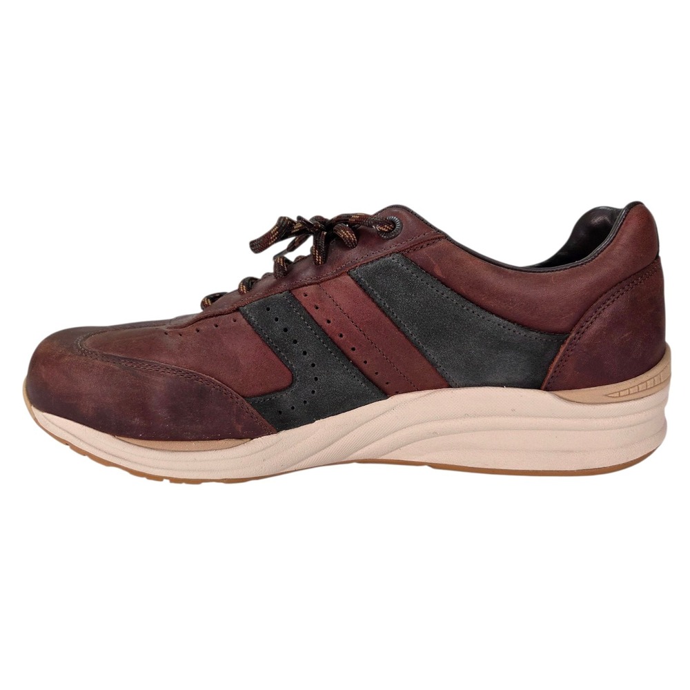 SAS CAMINO BRIAR SIZE‎ 11.5 W Men's Tennis Shoes Leather Lace Up Brown Sneakers - Picture 4 of 16